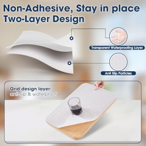 Drawer and Shelf Liner for Kitchen Cabinets, Clear, 12IN X 30FT
