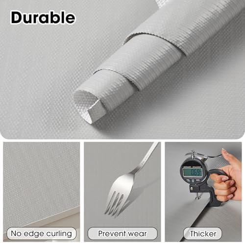 Drawer and Shelf Liner for Kitchen Cabinets, 24IN X 30FT
