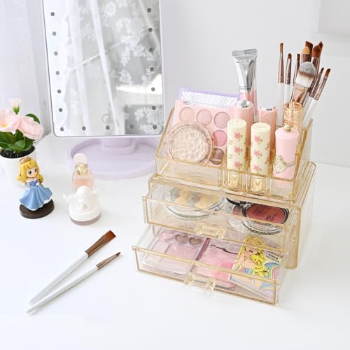 Ikee Design Acrylic Clear Makeup Cosmetics Lip Gloss Organizer