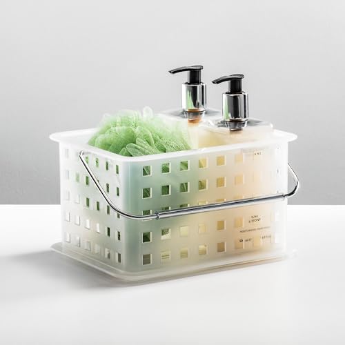 InterDesign iDesign Small Shower Caddy, Clear Frost (Pack of 9)
