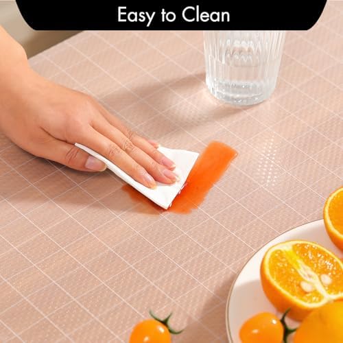Cooyes Shelf Liner for Kitchen Cabinets – Non-Adhesive Drawer Liner