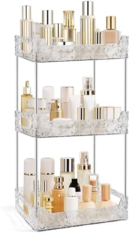 3-Tier Bathroom Counter Organizer Countertop Storage-Clear