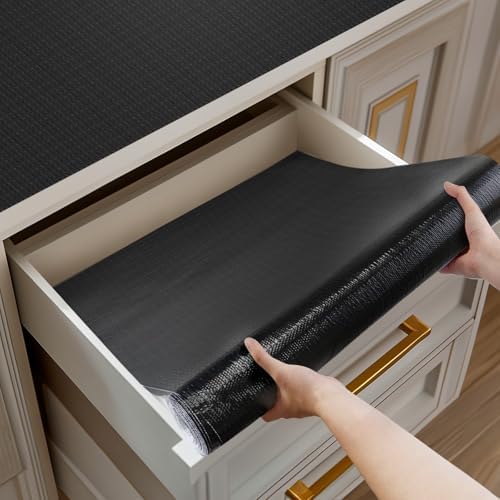 Shelf and Drawer Liner for Kitchen Cabinet Non-Adhesive Non Slip