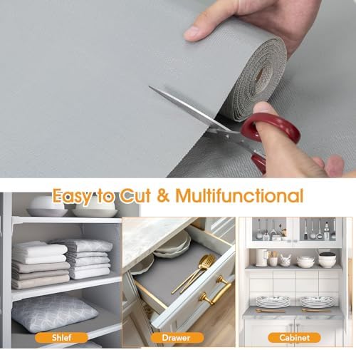 Shelf and Drawer Liner for Kitchen Cabinet Non-Adhesive Non Slip
