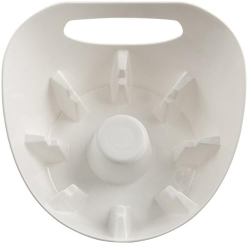 Plumb Craft Toilet and Drain Plunger with Holder Combo, Black/White
