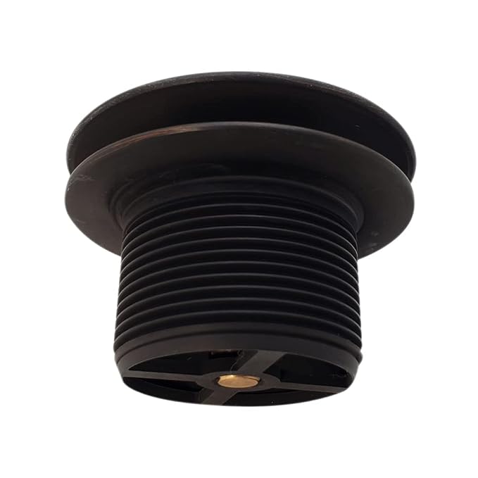Westbrass A398R-12A 1-1/2" NPSM Coarse Thread Mushroom Tip-Toe Bathtub Drain Stopper, Antique Brass