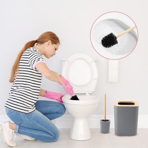 XLHOMO Bathroom Set, 9PC Grey Bathroom Set, Bathroom Accessories Set
