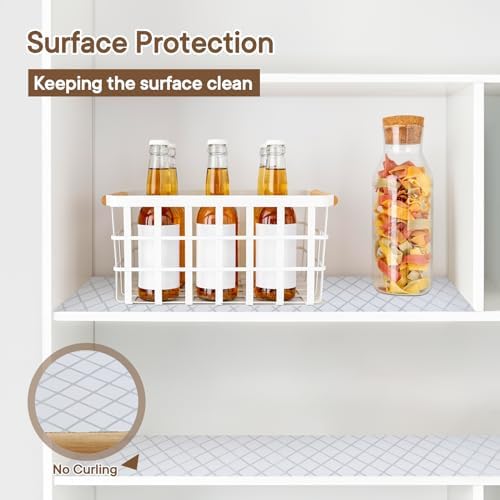 Shelf and Drawer Liner for Kitchen Cabinet Non-Adhesive Non Slip