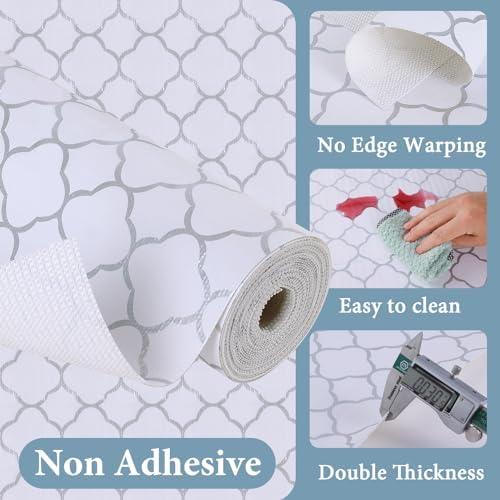 Shelf Drawer Liners for Kitchen Cabinets 12 in X 10 Ft Drawer Liner