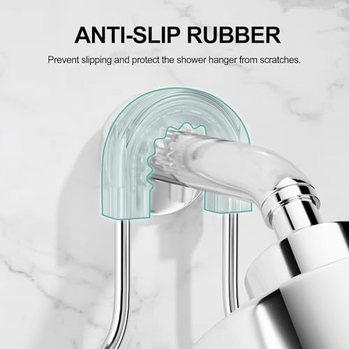 SRIWATANA Shower Caddy Hanging, Shower Organizer with Razor Hooks, Chrome