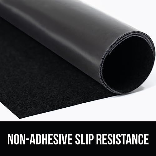 GORILLA GRIP LeakGuard Under Sink Mat for Kitchen Cabinet, 24x40 Black