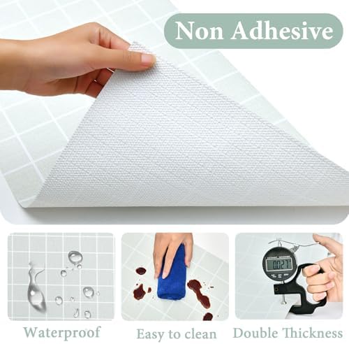 Drawer and Shelf Liner for Kitchen Cabinet: 17 in X 30 Ft Non Slip