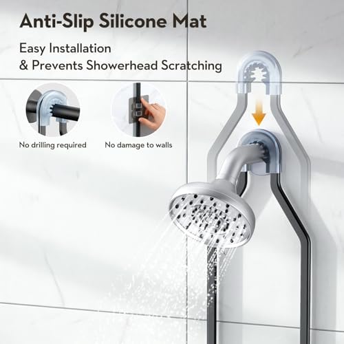 Shower Caddy Hanging, Shower Organizer Hanging, Aluminum Shower Racks for Inside Shower with Hooks for Razor, Never Rust Bathroom Organizers and Storage with Soap Holder, Black