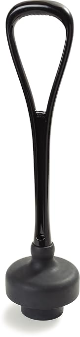 Carlisle FoodService Products 3643903 Ergonomic Power Plunger, 22" Overall Length, Black
