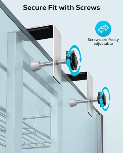 Nieifi Over The Door Shower Caddy, Stainless Steel, Adjustable for Bathroom