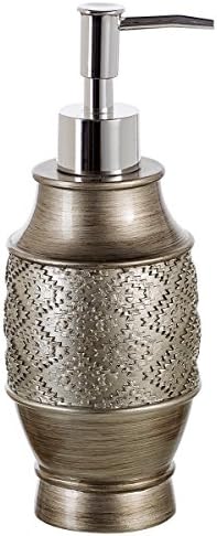 Creative Scents Dublin Silver 4 Piece Bathroom Accessory Set
