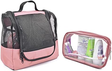 The Fine Living Co. Portable Shower Caddy Hanging Mesh Shower Caddy,10x4x8"