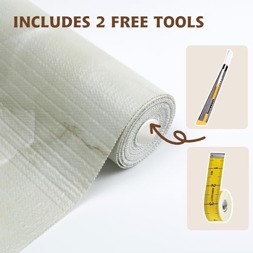 2-Layer Drawer and Shelf Liner for Kitchen Cabinet: 12in X 30Ft Non Slip