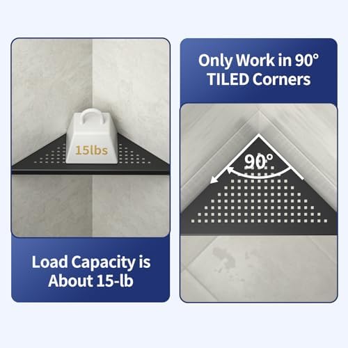 10'' Corner Shower Shelf 2 Pack