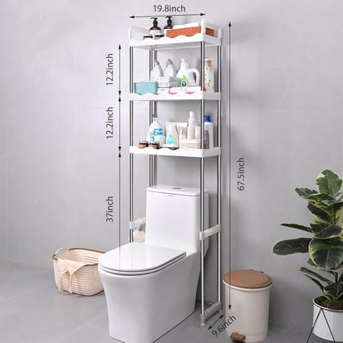 SIDIANBAN 3-Tier Over The Toilet Storage Shelf