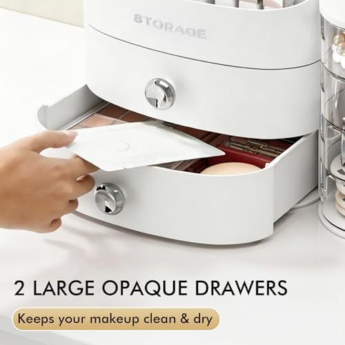 Makeup Organizer Countertop with Drawers, Make up Organizers for Vanity