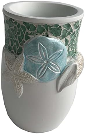 Sweet Home Collection Bathroom Accessories Sets Unique Collections Modern Classic Contemporary Decorative Beautiful Designs Bath Shower Tub Décor, Tumbler, Seascape(Pack of 1)