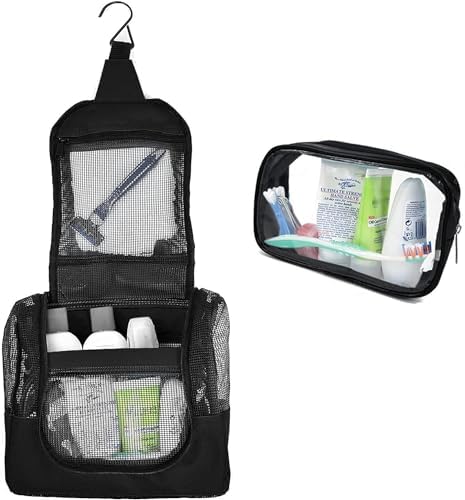 The Fine Living Co. Portable Shower Caddy Hanging Mesh Shower Caddy,10x4x8"