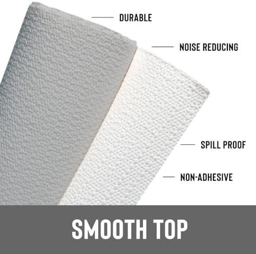 Con-Tact Brand Grip Prints Non-Adhesive Non-Slip Counter Top, Drawer/Shelf Liner, 12" x 20' (Cool Gray)