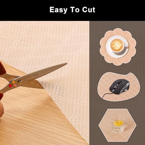 Cooyes Shelf and Drawer Liner for Kitchen Cabinets Non-Adhesive