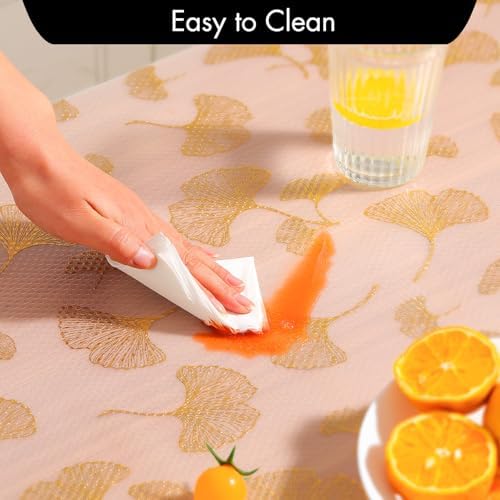 Cooyes Shelf Liner, Non Adhesive Kitchen Drawer and Cabinet Liner