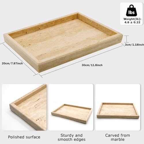 Travertine Tray,Bathroom Vanity Tray