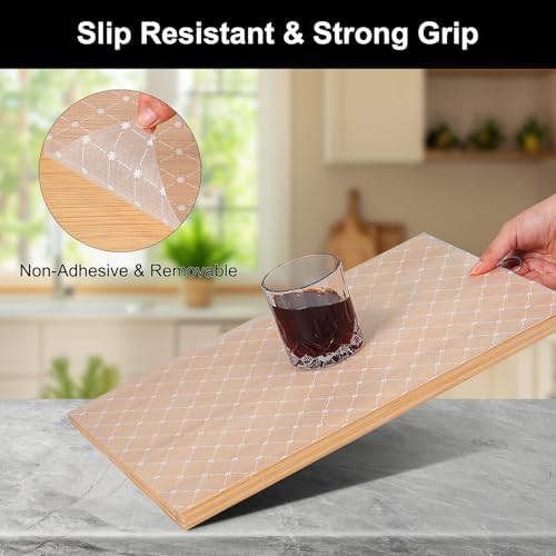 Cooyes Shelf Liner Non-Adhesive EVA Cabinet & Drawer Liner 24" x 360"