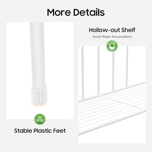 Over The Toilet Storage, 3-Tier Bathroom Organizer Over Toilet Rack