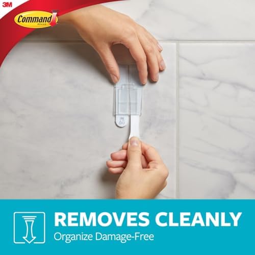 Command Shower Caddy, 1 Caddy, 4 Large Strips
