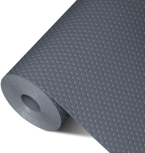 Shelf Liners 24 inch x 20 ft Kitchen Cabinets Liner Non-Stick Drawer Mats EVA Protector Shelving Cupboard Lining (Gray, 24 inch x 20 ft)