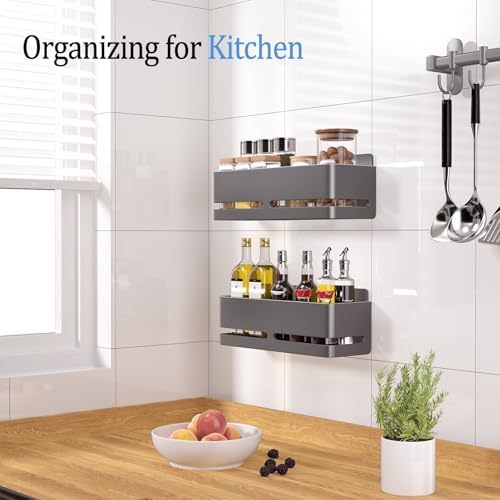 Shower Caddy 2-Pack Shower Shelf, Heavy-Duty Bathroom Storage Shelf