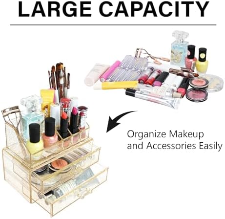 Ikee Design Acrylic Clear Makeup Cosmetics Lip Gloss Organizer
