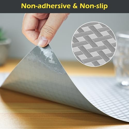 Refrigerator Liner, Shelf and Drawer Liners for Kitchen Cabinet