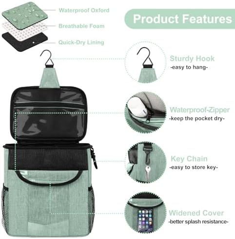 Attmu Mesh Shower Caddy Portable for Dorm Room Essentials, Shower Tote Bag