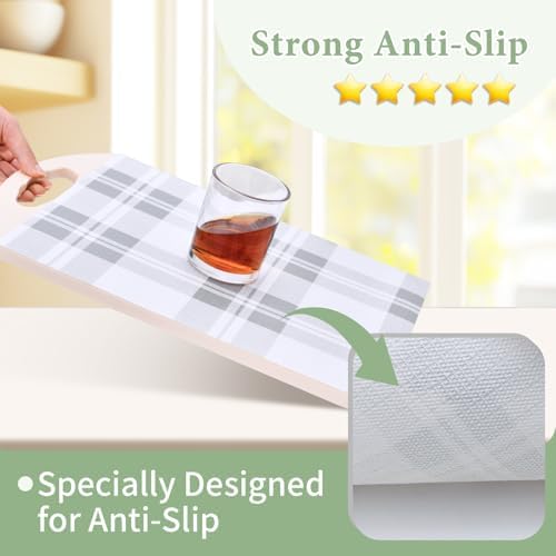 Drawer and Shelf Liner for Kitchen Cabinet: 17 in X 20 Ft Non Slip