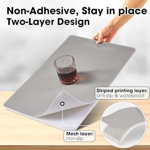 Drawer and Shelf Liner for Kitchen Cabinets, 18IN X 20FT