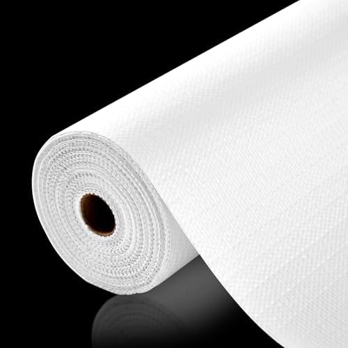 Drawer and Shelf Liner for Kitchen Cabinets, White, 18IN X 10FT