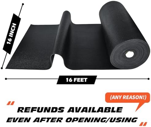 Professional Grade Tool Box Liner Heavy Duty Non-Slip Drawer Liner Black