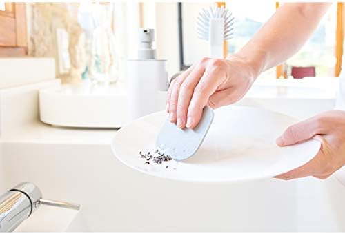 Vigar Rengo Monobloc 4-Piece Sink Caddy Set, White/Grey
