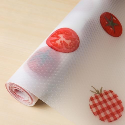 Tomato EVA Shelf Liner, 17.7in x 10FT Non-Adhesive
