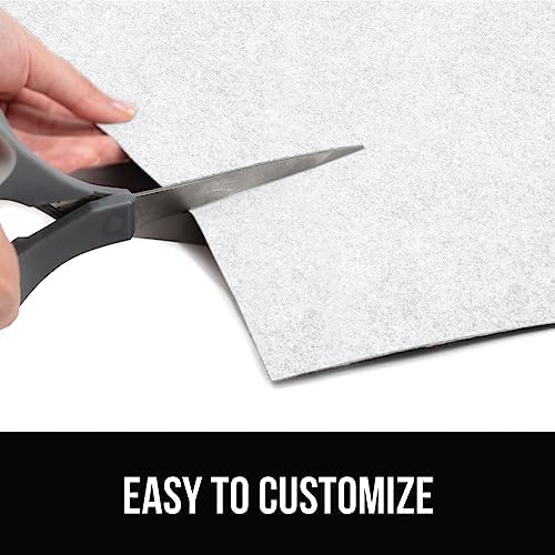 GORILLA GRIP LeakGuard Under Sink Mat for Kitchen Cabinet, 24x30 White