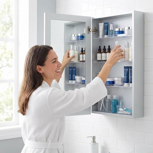 4 Pcs Medicine Cabinet Shelves 13x3 Inch Replacement