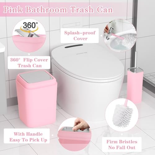 XLHOMO Bathroom Accessory Set, Bathroom Sets with Shower Curtain and Rugs