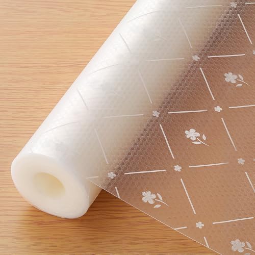 INNOLITES Shelf Liner for Kitchen Cabinets, Non-Adhesive Drawer Liner
