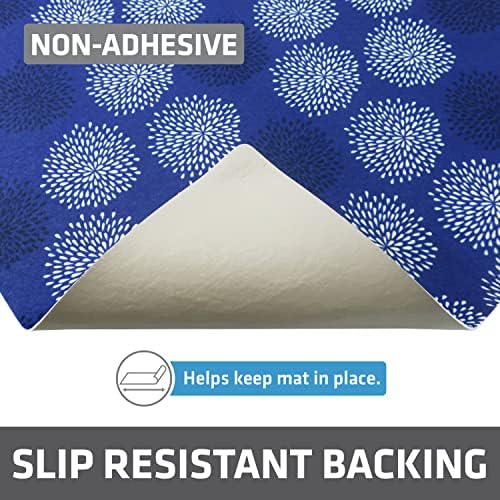 Drymate Premium XL Under Sink Mat, Waterproof Liners, 24”x59”, Good Blue